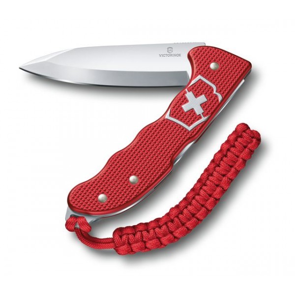 Нож VICTORINOX HUNTER PRO ALOX RED (136мм) с подвеской из паракорда