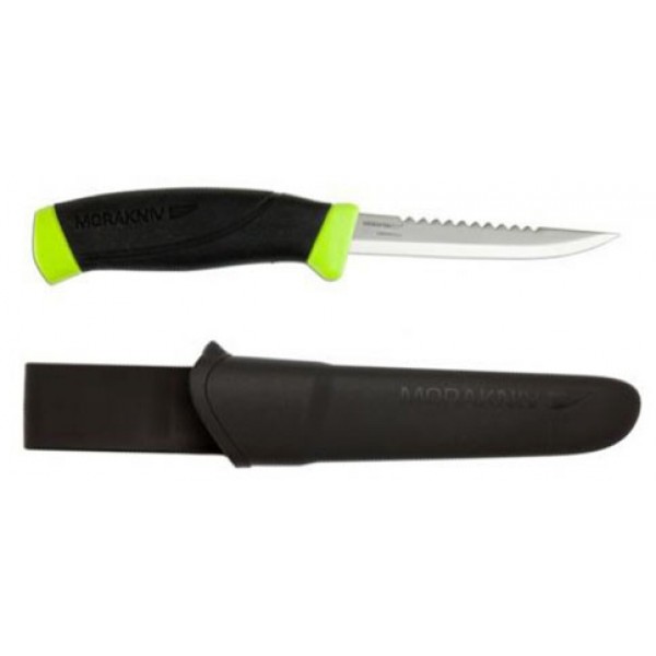 Нож MORAKNIV FISHING COMFORT SCALER 098 - лезвие (12C27 stainless): 9,8см, толщина клинка: 0,20см, общая длина: 21,3см (чехол: полимер)