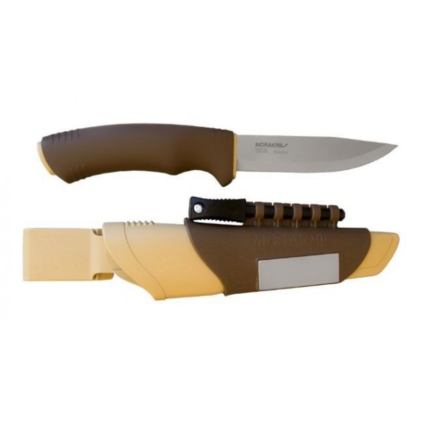 Нож MORAKNIV SURVIVAL DESERT - лезвие (12C27 stainless): 10,9см, толщина клинка: 0,32см, общая длина: 23,2см (чехол: полимер)