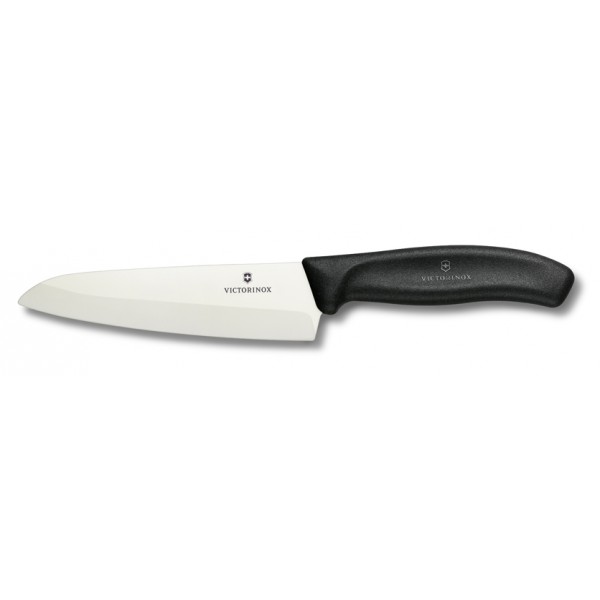 Столовый нож VICTORINOX CARVING KNIFE CERAMIC WHITE #7.2003.15G (15см)