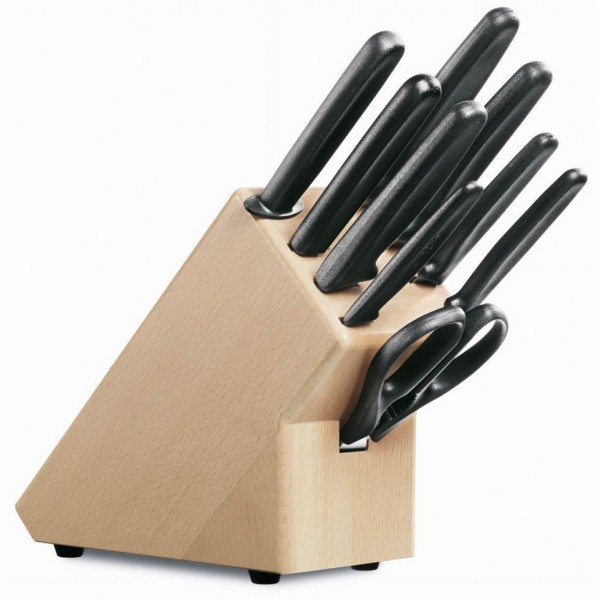 Набор столовых ножей VICTORINOX CUTLERY BLOCK (9 предметов) #5.1193.9