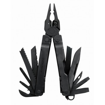 Мультиинструмент LEATHERMAN SUPER TOOL 300 BLACK (19^)(11,5см)(272г.)(чехол: нейлон MOLLE-BLACK)