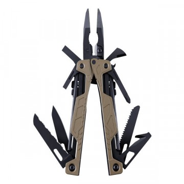 Мультиинструмент LEATHERMAN OHT BLACK COYOTE TAN (16^)(11,5см)(281г.)(чехол: нейлон MOLLE-BROWN)