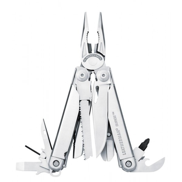 Мультиинструмент LEATHERMAN SURGE (21^)(11,5см)(335г.)(чехол: нейлон BLACK 4-P M)