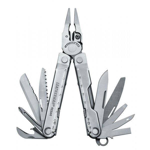 Мультиинструмент LEATHERMAN REBAR (17^)(10,2см)(190г.)(чехол: кожа)