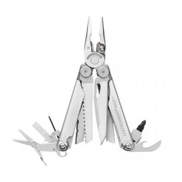 Мультиинструмент LEATHERMAN WAVE+ (18^)(10см)(241г.)(чехол: кожа HERITAGE)