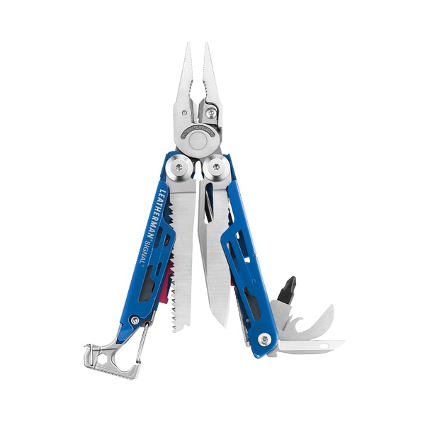 Мультиинструмент LEATHERMAN SIGNAL COBALT (19^)(11,4см)(212г.)(чехол: нейлон BLACK L)