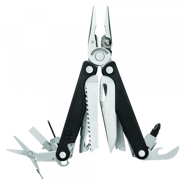 Мультиинструмент LEATHERMAN CHARGE+ BLACK METRIC BITS (19^)(10см)(235г.)(чехол: нейлон MOLLE-BLACK)