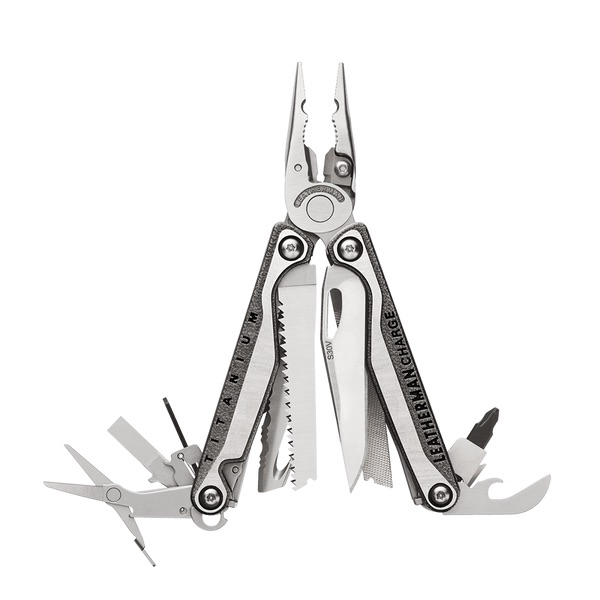 Мультиинструмент LEATHERMAN CHARGE+ TTi METRIC BITS (19^)(10см)(252г.)(чехол: нейлон BLACK 4-P M)