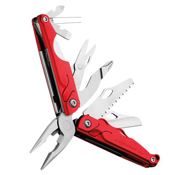 Мультиинструмент LEATHERMAN LEAP RED (13^)(8,25см)