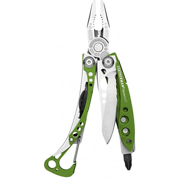 Мультиинструмент LEATHERMAN SKELETOOL MOSS GREEN (7^)(10см)(142г.)