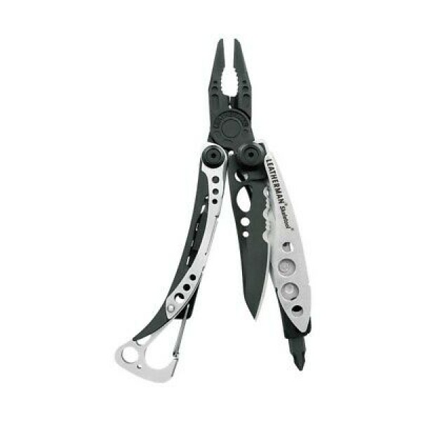 Мультиинструмент LEATHERMAN SKELETOOL BLACK & SILVER (7^)(10см)(142г.)