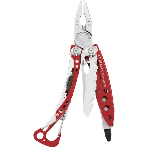 Мультиинструмент LEATHERMAN SKELETOOL RX RED (7^)(10см)(142г.)(чехол: нейлон BLACK M)