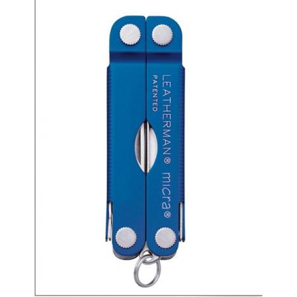 Мультиинструмент LEATHERMAN MICRA BLUE (8^)(6,5см)(51г.)(Gift Box)
