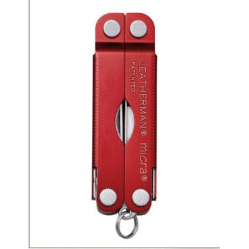 Мультиинструмент LEATHERMAN MICRA RED (8^)(6,5см)(51г.)(Gift Box)