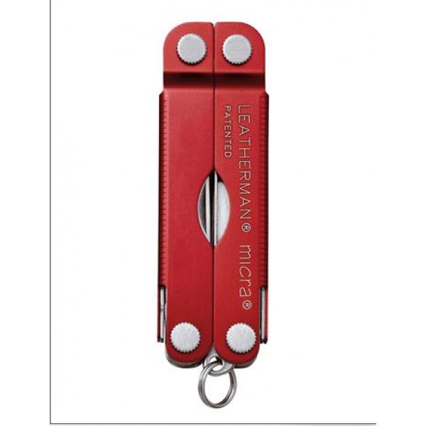 Мультиинструмент LEATHERMAN MICRA RED (8^)(6,5см)(51г.)(Gift Box)