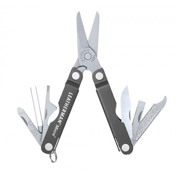 Мультиинструмент LEATHERMAN MICRA GRAY (8^)(6,5см)(51г.)(Gift Box)