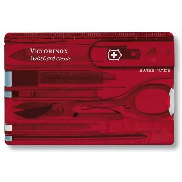 Набор VICTORINOX SWISSCARD RUBY - 10 функций