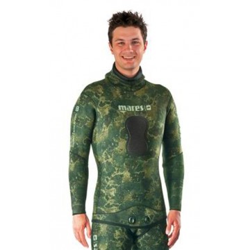 Куртка от гидрокостюма MARES PF INSTINCT CAMO GREEN 55 (неопрен - 5,5мм)(разм.: II)