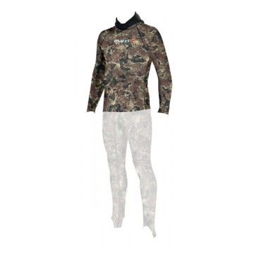 Майка (защита гидрокостюма) MARES PF RASH GUARD CAMO BROWN (разм.: 5)