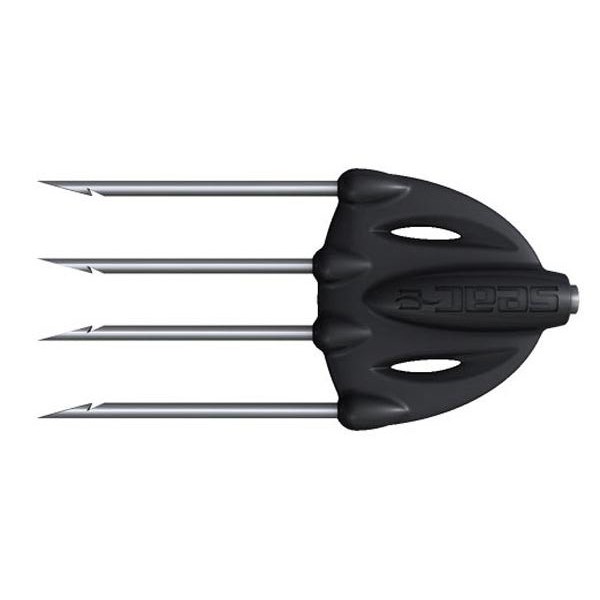 Наконечник для стрелы MARES LARGE STEEL TRIDENT TIP 4 (с 4-мя зубьями)(для стрел с резьбой - ___,0мм)