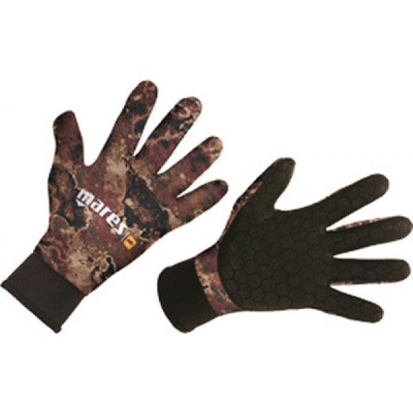 Перчатки MARES PF CAMO BROWN 30 (неопрен - 3мм)(разм.: XS)