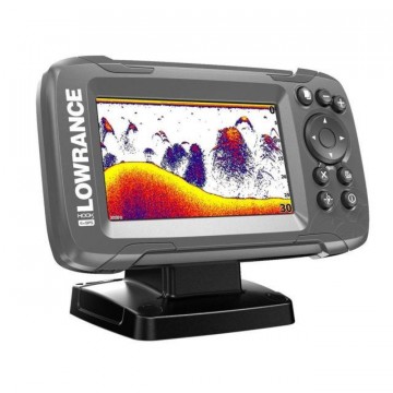 Навигатор-эхолот LOWRANCE HOOK2-4X GPS ALL SEASON (4,3-дюймовый экран 480x272)(200кГц)(переносная сумка, аккумулятор, зарядное устройство, зимний датчик, стандартный датчик, две коробки для снастей)