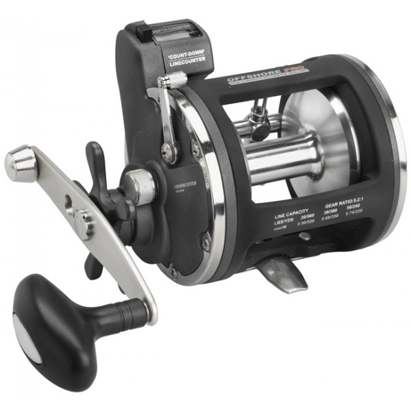 Катушка SPRO OFFSHORE PRO LH 4500 (4 подш.)(0,50/520м)(704г.)(5.2:1)