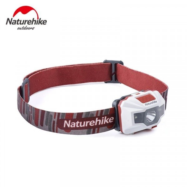 Светодиодный налобный фонарь с USB подзарядкой Naturehike Headlights TD-02 NH00T002-D white&red