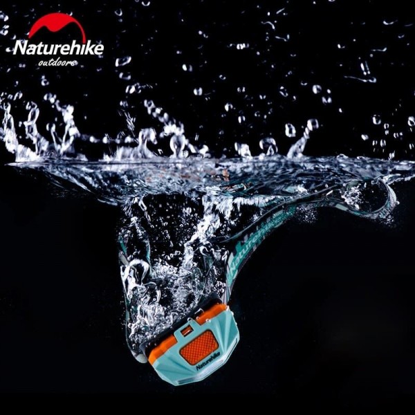 Светодиодный налобный фонарь с USB подзарядкой Naturehike Headlights TD-02 NH00T002-D orange&gray