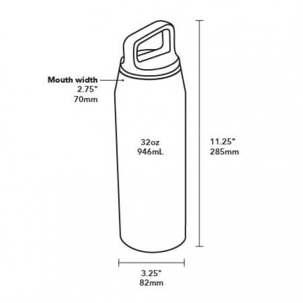 Термос Miir 32oz VI Wide Mouth Bottle 946ml Basal