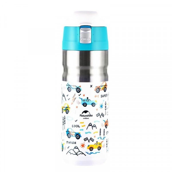 Термос Naturehike NH19SJ009 500ml Белый с картинками