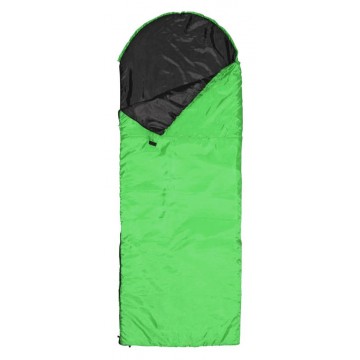 Спальный мешок-одеяло Следопыт Defender right, 200+35х90, оксфорд-дюспо, 200г/м2, +20/+5, цв.зел