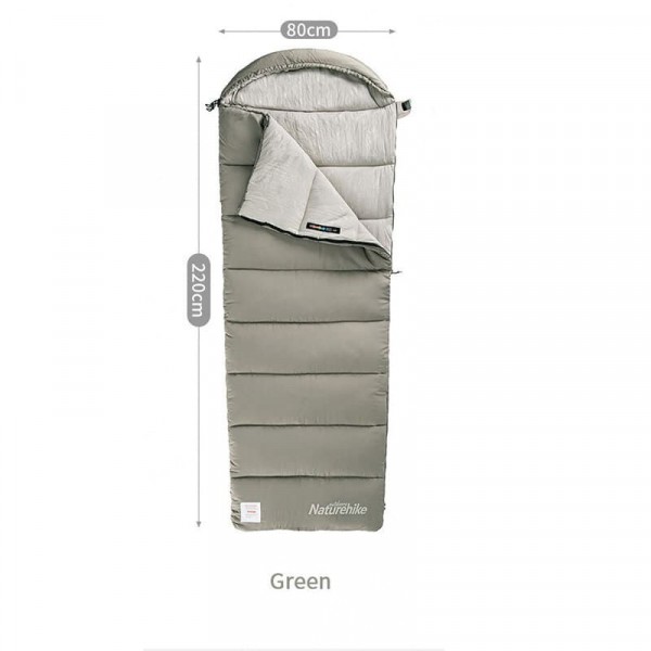 Спальный мешок Naturehike M300 cotton NH20MSD02 green