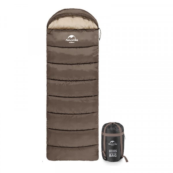 Спальный мешок Naturehike U350 NH20MSD07 Brown