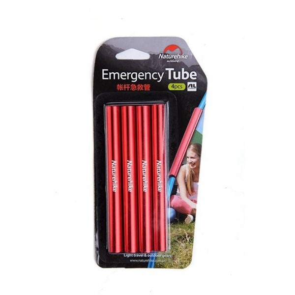 Ремкомплект для палатки Naturehike first aid tent pipe NH17A001-W red 4 шт