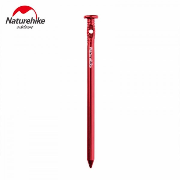 Колышки алюминиевые Naturehike NH17D025-D 160мм 6шт Red