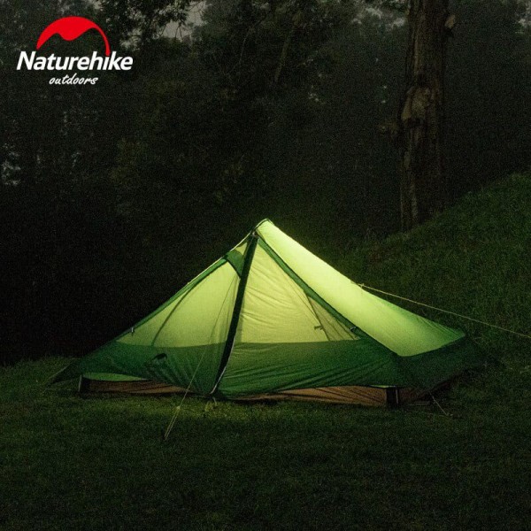 Туристическая палатка Naturehike Force UL NH20ZP080 forest green + коврик/тент