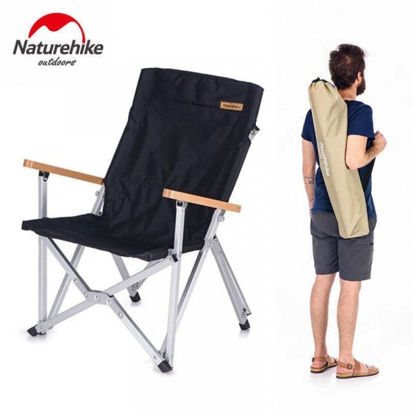 Кресло складное Naturehike NH19JJ004 2019 shangye folding chair black