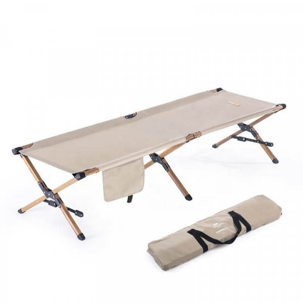 Кровать складная Naturehike XJC03 folding camp bed NH19X003-C Khaki wood grain