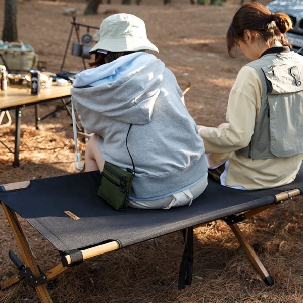 Кровать складная Naturehike XJC03 folding camp bed NH19X003-C Khaki wood grain