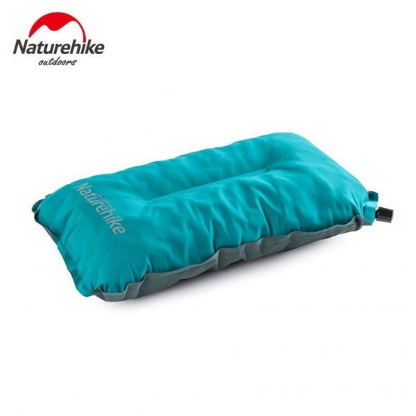 Подушка самонадувающаяся Naturehike NH17A001-L Peacock blue