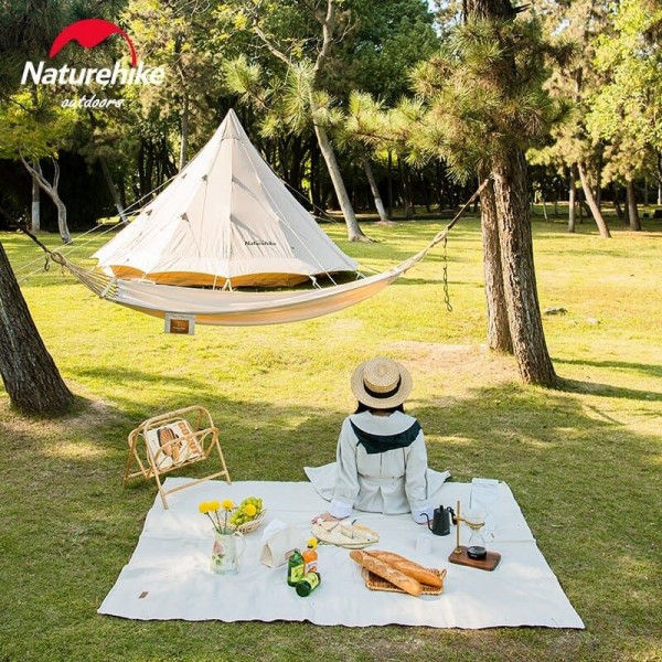 Коврик для пикника Naturehike Canvas picnic mat NH20FCD10 white