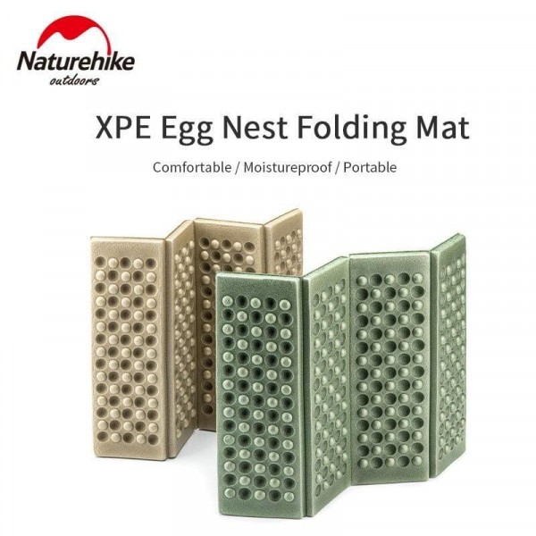 Каремат-сидушка складной Naturehike XPE egg nest NH20PJ025 Army Green