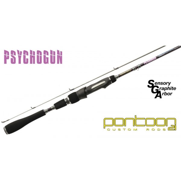 Спиннинговое удилище Pontoon21 Psychogun New 203 см., 1.4-7.0 гр., 3-6 Lb SF