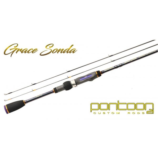 Спиннинговое удилище Pontoon21 Grace Sonda Tubular Tip, 216см., 1.0-7.0 гр., 3-6Lb Fast