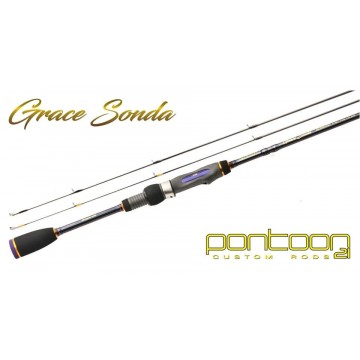 Спиннинговое удилище Pontoon21 Grace Sonda Solid Tip, 213см., 0.7-5.0 гр., 2-5Lb ExFast