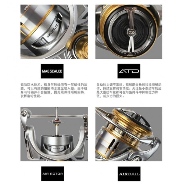 Катушка Daiwa 2019 Freams CS LT2500S-XH