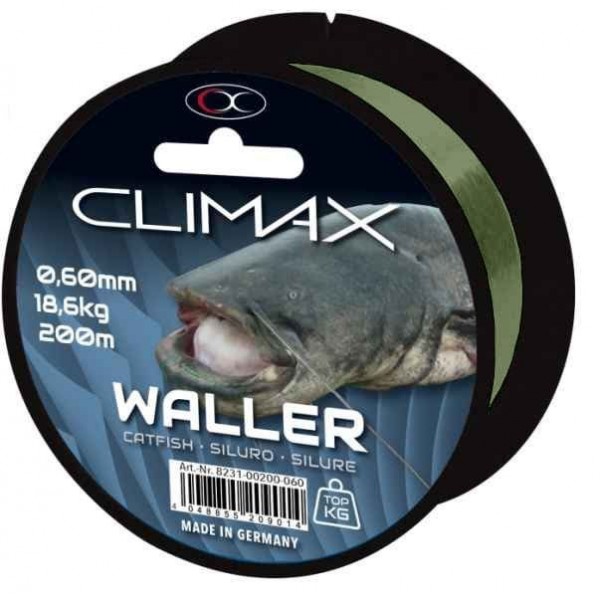 Леска монофильная Climax Species Catfish green 200m 0,60mm