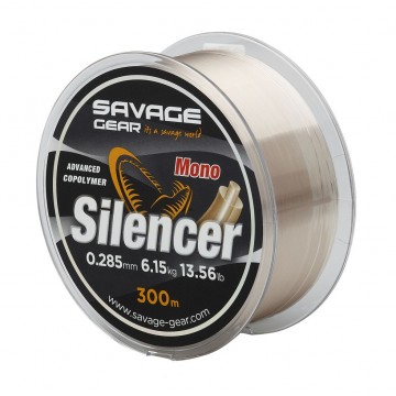 Леска монофильная Savage Gear Silencer Mono 0.235mm 300m 4.19kg 9.23LB FADE